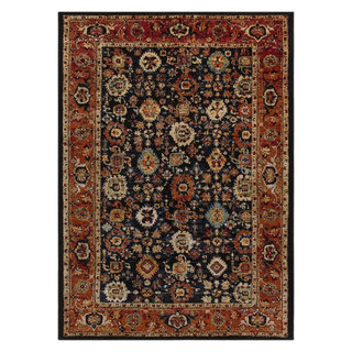 Brown Ganyangan Washable Rug - Classic Area Rug and Runner