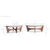 Midcentury Modern G-Plan Plywood Coffee Table, Walnut