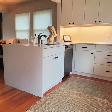 Alison’s Kitchen & Window Seat & Vanity