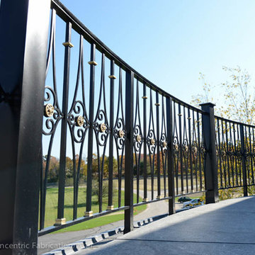 Bronze Railing