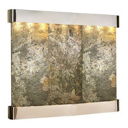 Majestic River 3 Panel Slate Wall Fountain - Indoor Fountains