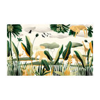 Tropical Natural Leaves Wallpaper - Tropical - Wallpaper