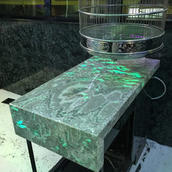 8 mm Translucent Gray Onyx back lite countertops - Products