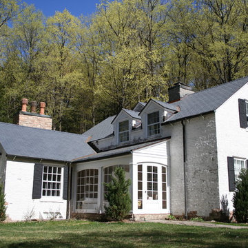 Recycled Rubber Slate Roof