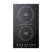 Two Burner Built-in Smooth Top Induction Cooktop, 230 V SINC2220