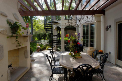 Example of a patio design in Chicago