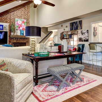 Before and After Living spaces