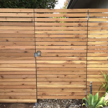 Wood and Metal Gates