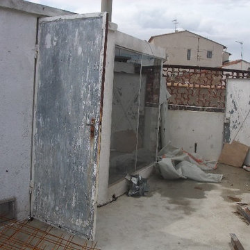 TERRASSE RENOVÉE dans un maison de village