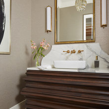 Formal half bath