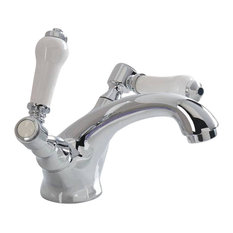 50 Most Por Traditional Bathroom Sink Taps For 2018 Houzz Uk Enki Kensington Basin Sink Mixer Tap Ceramic Porcelain Levers Vintage Br