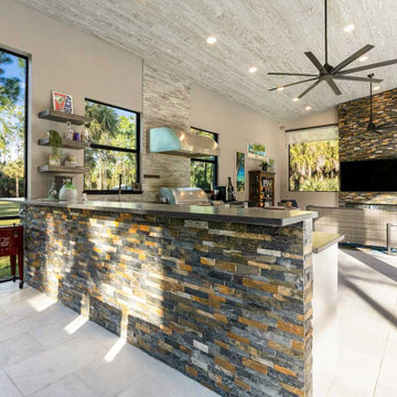Luxury Outdoor Living Design in Naples, FL