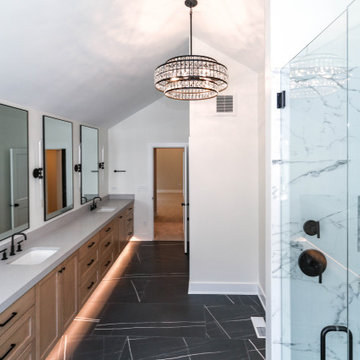 Modern Farmhouse Modified Hampton | Oak Bluff Estates Lemont, IL