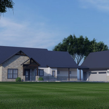 Variations of a House - 3D Renders