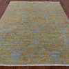 6' 1" X 7' 6" William Morris Hand Knotted Rug Q4853