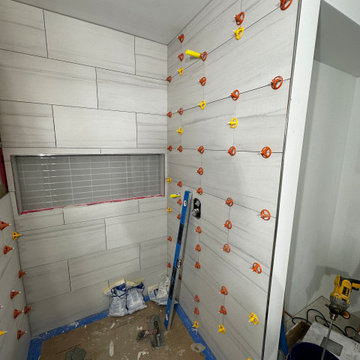 Current Canton water damaged main floor and Bathroom renovation
