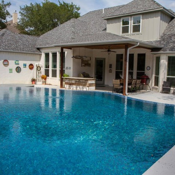 All Glass Tile Pool