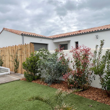 Aménagement de jardin - Palissade décorative