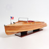 Chris Craft Runabout Wooden Handcrafted boat model