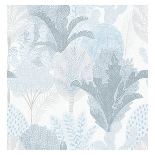 2969-26048 Ari Blue Desert Oasis Wallpaper from A-Street Prints