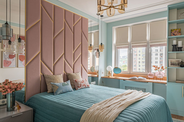 Houzz тур: Цветной интерьер в духе конструктивизма | Houzz Россия