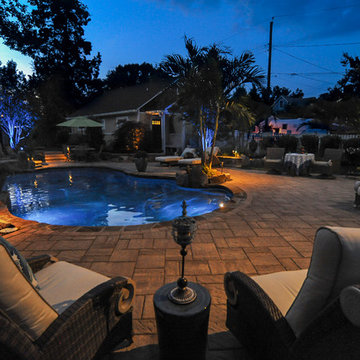 Landscape Lighting Blue Moon