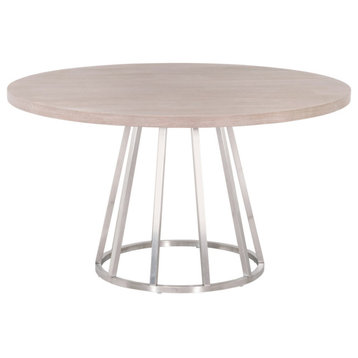 Essentials For Living Traditions Turino Concrete 54"Round Dining Table