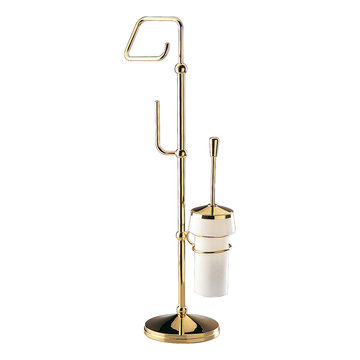 Designer Toilet Brushes and Holder Set