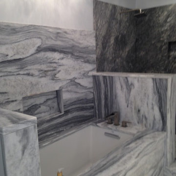 Elegant Marble Bathroom