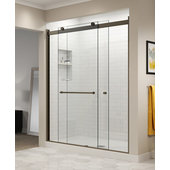 ELEGANT Sliding Shower Door 48 in. W x 76 in. H Sliding Shower Enclosure  with 3/8 in. Clear Tempered…See more ELEGANT Sliding Shower Door 48 in. W x