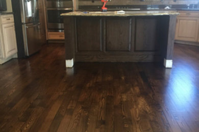 Medium brown stain