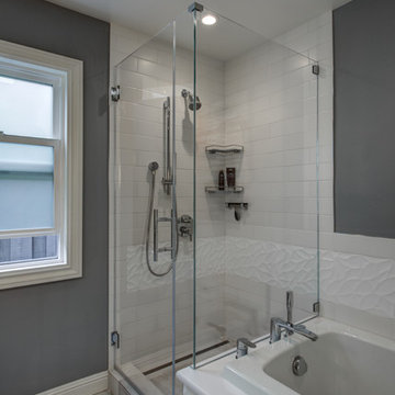 Multiple Bathroom Make-Over Designed By: Jane Regan