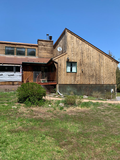 Windows or stain/paint, which to do first?