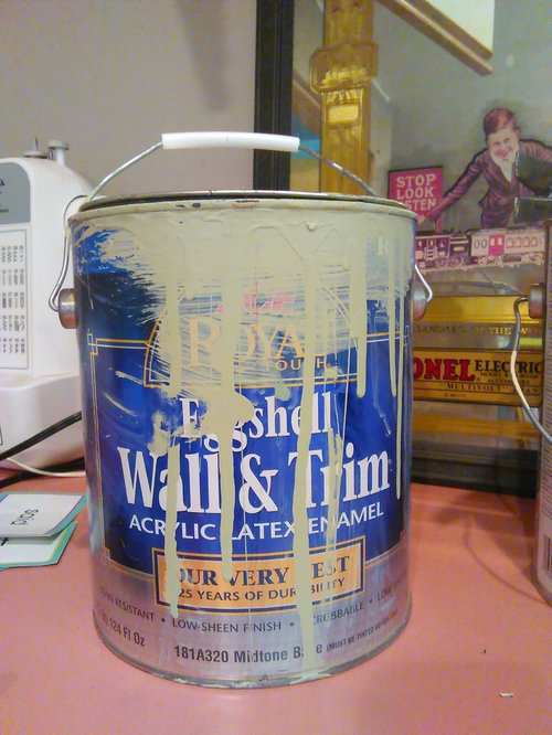 Laziest and cheapest way to paint these cupboards?