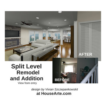 Split Level Remodel and Addition