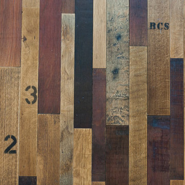 Wine Barrel Flooring: A Kitchen Aged to Perfection