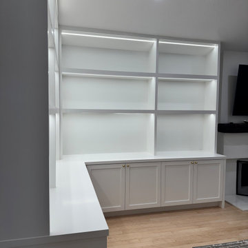 Westlake Village Desk and Office Built-In