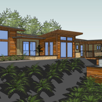 Zero Net Energy (ZNE) Pacific North West Coastal Home