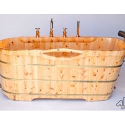 Asian Style Bathroom - Bathtubs