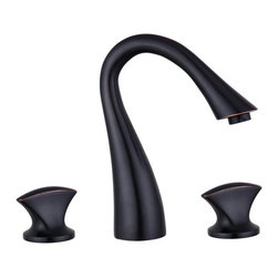 Toledo Dual Handle Deck-Mounted Bathroom Sink Faucet - Bathroom Sink Faucets