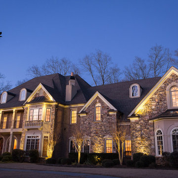 Alpharetta, GA House and Backyard Lighting Project