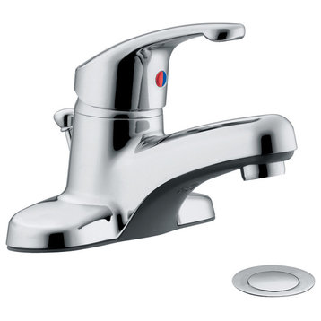 Moen CA47711L 1.2 GPM Single Handle Single Hole Bathroom Faucet