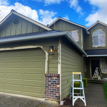 Kirkland House Exterior Painting by Local Painting Company