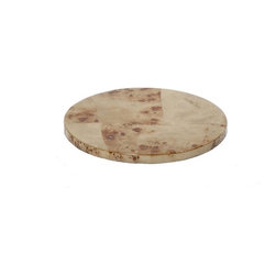Piopo Veneer Round Lazy Susan - Pantry And Cabinet Organizers