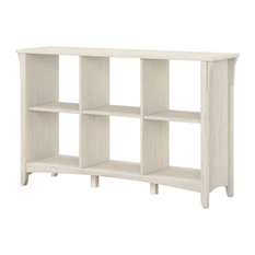 Salinas 6 Cube Organizer in Antique White - Engineered Wood