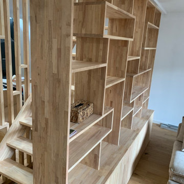 Escalier - Claustra - Garde-Corps - Bibliothèque