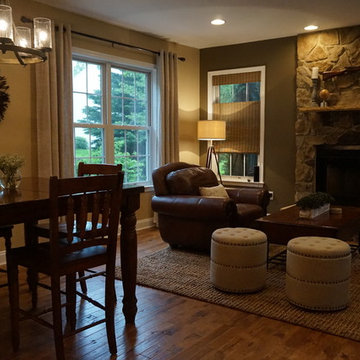Woodstock, MD- Interior design family room