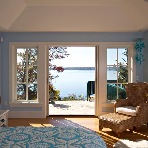 Bedroom With French Doors Houzz