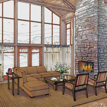 - Markers on Heavy Paper - Designer: Michael Merrill Design Studio, San Francis
