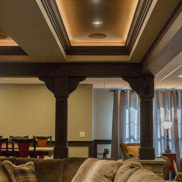 Bucks County Style Basement in Perkasie, PA
